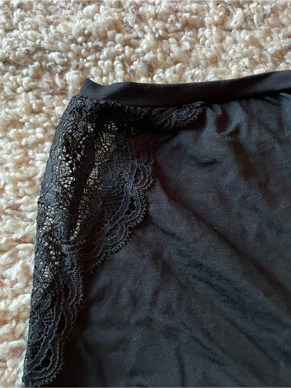 BNWT VICTORIA’S SECRET Black Lace-Trim Camisole & Short Sleep Set Size XS - Picture 9 of 11
